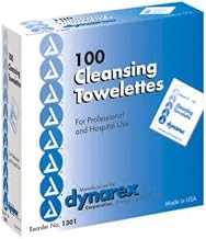 Dynarex Dyanrex Cleansing Towelettes, Box of 100