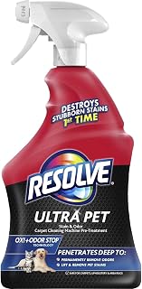 Resolve Ultra Pet Carpet Cleaner Spray, Pet Stain Remover, 32oz
