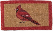 Abbott Collection Cardinal Doormat - Brown/Red