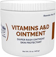 Dynarex Vitamins A & D Ointment Jar, 15 ounces