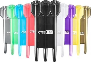 CyeeLife-Darts case White Transparent Plastic Dart wallet-11 Colors for All Kinds of Darts-Holder-Plastic Wallet