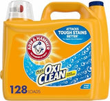 Arm & Hammer Plus OxiClean Fresh Scent, 128 Loads Liquid Laundry Detergent, 224 Fl oz