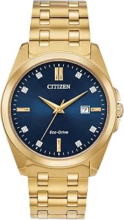 Men's Classic Peyton 3-Hand Eco-Drive Watch, Date, Sapphire Crystal, Diamond Markers