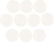 10pcs 1mm Thick Convex Round Magnifier Lens for Sapphire Watch Crystal Glass - Clear, 17mm (17mm)