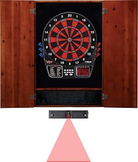 Viper Metropolitan Mahogany Soft Tip Dartboard Cabinet