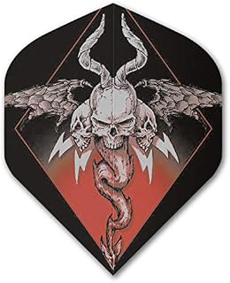 3 Set (9 Flights) Alchemy Devil from Below Standard Dart Flights - 100 Micron, Ex-Tough