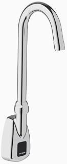 Sloan Optima EBF-550 Gooseneck Sensor Faucet, 2.2 GPM, Back-Check Tee