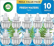 Air Wick Plug In Refills Fresh Waters, Essential Oils,10 Count