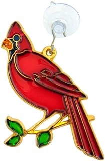 Cardinal Bird Sun Catcher Window Ornament Suncatcher Decoration