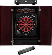 Viper Solar Blast Electronic Dartboard, Metropolitan Cinnamon Cabinet & Shadow Buster Dartboard Light Bundle