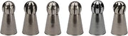Ateco One Step Flower Russian Ball Tube Set, Includes Stainless Steel Tips: 270, 271, 272, 273, 274, & 275