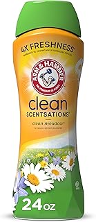 Arm & Hammer Clean Scentsations Laundry Scent Booster, Clean Meadow, 24 Oz
