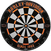 Harley-Davidson Legend Tournament Dartboard - Black & Orange, 18 in. 61985