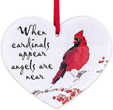 WaaHome Memorial Christmas Ornaments Red Cardinal Christmas Tree Ornaments Decorations Gifts for Loss of Loved One