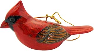 Cardinal Ornament Christmas Tree Decor with Legend Card Gift Boxed