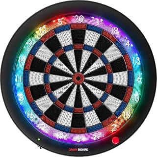 GRAN BOARD 3s LED Bluetooth Dartboard(Blue) with Special Bracket