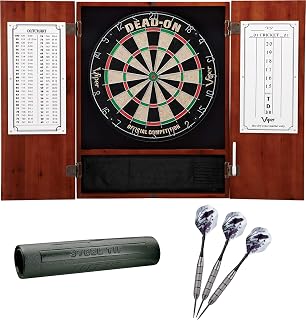 Viper Metropolitan Oak Steel Tip Dartboard Cabinet