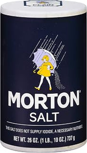 Morton Table Salt, Non-Iodized, 26 Ounce, 12 Count
