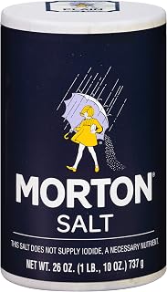 Morton Table Salt, Non-Iodized, 26 Ounce, 12 Count