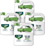 EcoLogic Bed Bug Killer Ready-To-Use Spray 64 Ounces, 4 Pack