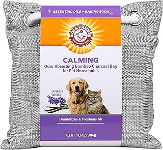 Arm & Hammer Calming Bamboo Charcoal Air Bag, Lavender Vanilla, 17.6 Oz