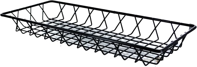 Cal Mil WA7073 Gun Metal Finish 18 x 8" x 2" Basket"