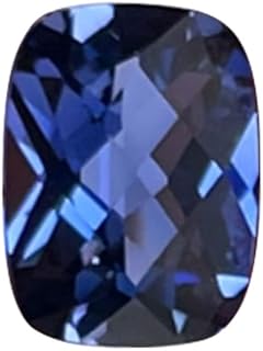 Synthetic Cushion Elongated Checkered Cut Swiss Made Rough Blue Sapphire from 6x4MM-10x8MM