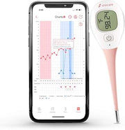 Digital Basal Body Thermometer for Ovulation, High Precision Oral Thermometer, Accurate 1/100th Degree, Works with Shecare APP