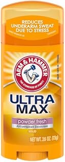 Arm & Hammer ULTRAMAX Anti-Perspirant Deodorant Solid Powder Fresh 2.60 oz (Pack of 6)