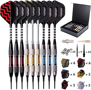 Turnart Darts Plastic Tip 9 Pcs 18 Grams Professional Soft Tip