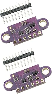 2PCS VL53L0X Time of Flight(TOF) Ranging Measurements Sensor Breakout 940nm Laser Fast Accurate Distance Ranging Module I2C IIC