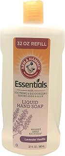 Arm & Hammer Essentials Liquid Hand Soap Refill Lavender Vanilla 32 Fl0z