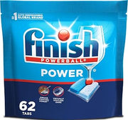 Finish Power Dishwasher Pods, Dish Detergent, Fresh Scent, 62ct