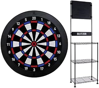 Dart Board Set, Dart Live Home & BLITZER BSD-21 BK Dart Stand