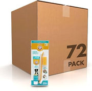 Arm & Hammer Fresh Breath Dog Dental Kit, Vanilla Ginger, 2.5 Oz, 72-Pack