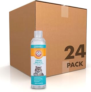 Arm & Hammer Advanced Care Cat Dental Water Additive, 8 Fl Oz, 24-Pack
