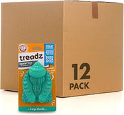 Arm & Hammer Super Treadz Gorilla Dental Dog Chew Toy, Large, 12-Pack