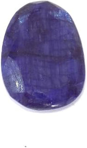 Fancy Shape Blue Sapphire Dyed Gemstone Cabochon for Jewelry making 8ct 15*11*3mm Size