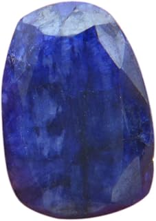 Blue Sapphire Beryl Cabochon, Faceted Beryl Gemstone, Jewelry Making Cabochon, 10Ct Oval Shape 18x12x4mm