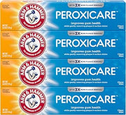 Arm & Hammer Peroxicare Toothpaste, Clean Mint, 6.0 oz, 4-Pack