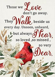 Furiaz Those We Love Don't Go Away Cardinal Spring Small Decorative