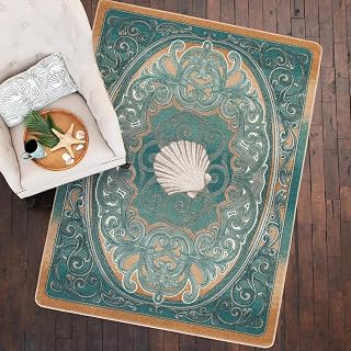 Victoria Bay Coastal Rug - 2 x 8 2'1"Wx7'8 L