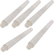 Ruilogod 6 Pieces Clear Plastic Replacement Accessories Darts Stem