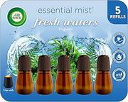 Air Wick Essential Mist Refill, Fresh Waters, Diffuser Oils, 5 count