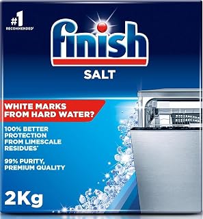 Finish Dishwasher Salt Helps Soften Water to Prevent Limescale and Watermarks, 2 KG