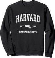Harvard Massachusetts MA Vintage Athletic Sports Design Sweatshirt