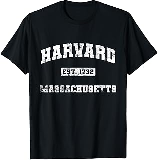 Harvard Massachusetts MA vintage state Athletic style T-Shirt