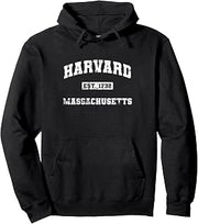 Harvard Massachusetts MA vintage state Athletic style Pullover Hoodie