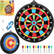 Magnetic Dart Board with 12 Magnetic Darts, Kids Dartboard Gifts