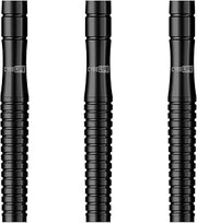 CyeeLife 3 Pcs 90% Tungsten Dart Barrels Black Curved Professional Dart Barrel Set for Advanced Players, Multiple Weights Optional (14g/16g/18g/20g/22g)